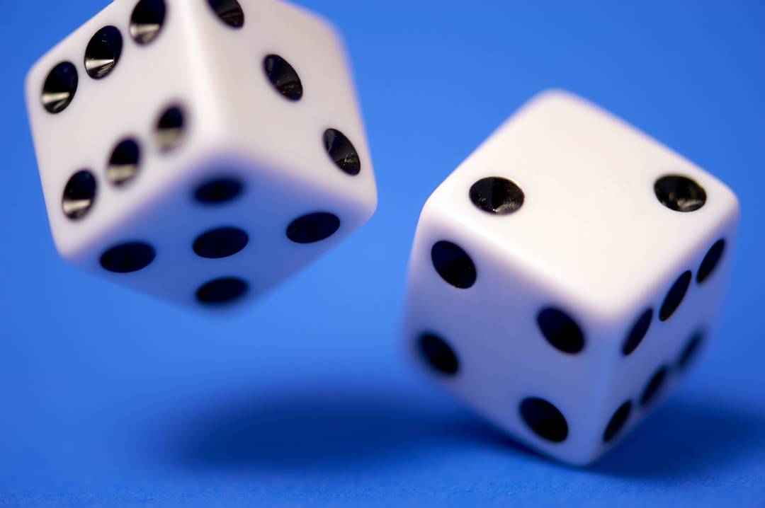 A Bouncing Pair Of Dice